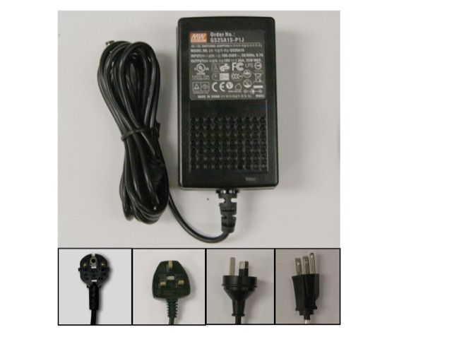 15V AC Adapter for the original GigKAT and KS units