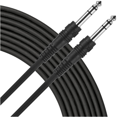 1/4" Instrument Cable - Stereo (Tip/Ring)