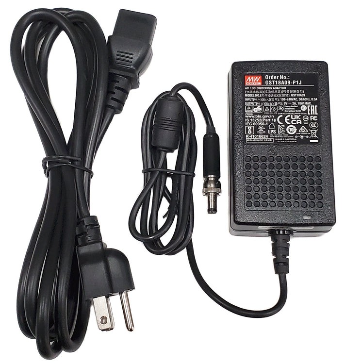 9V AC Adapter for all units EXCEPT KS sounds – Alternate Mode